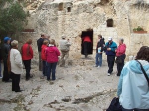Reverent, peaceful feelings while visiting the Garden Tomb