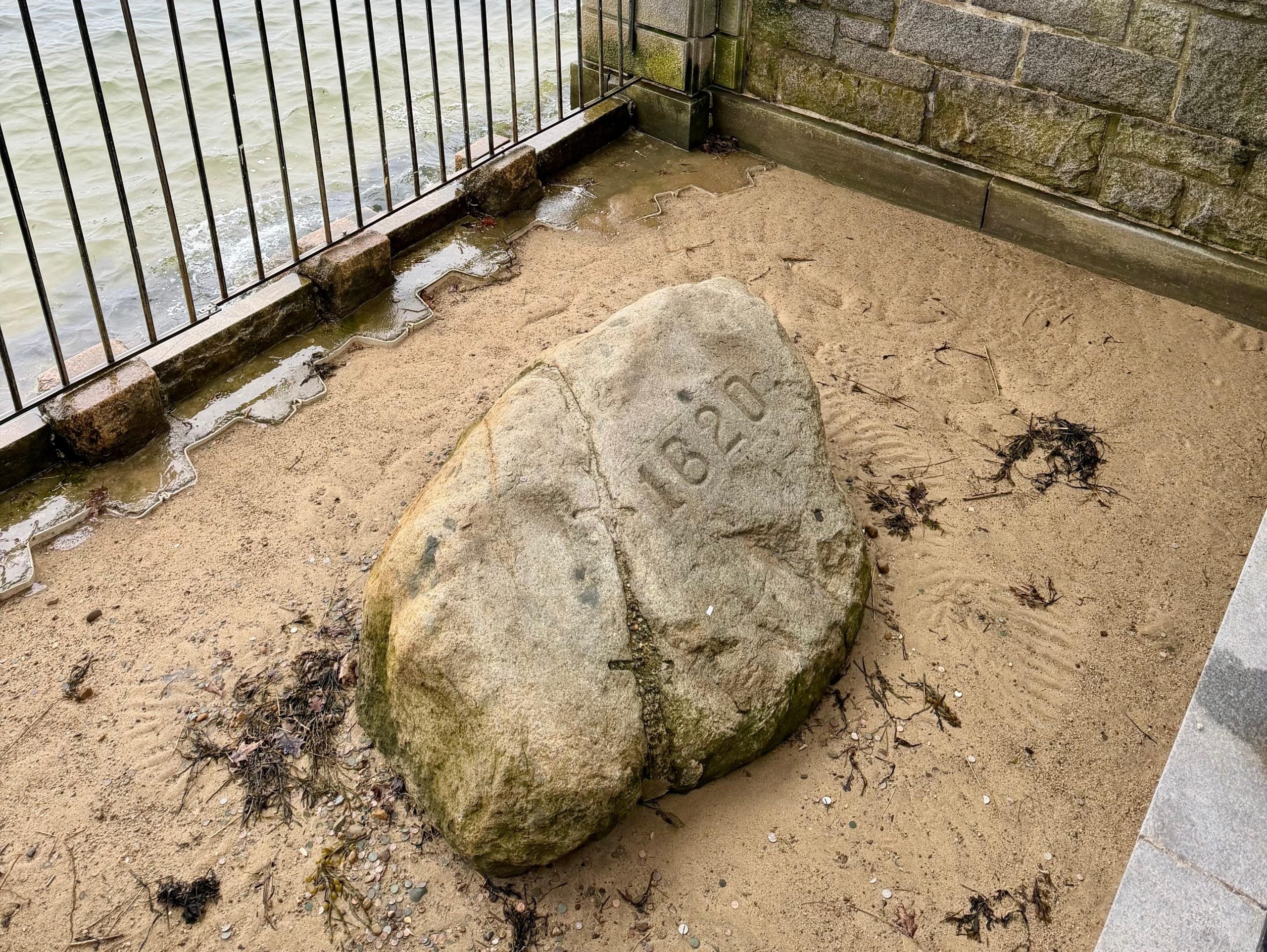 Plimouth Rock landscape